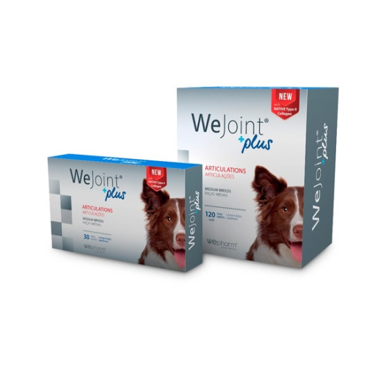 WeJoint Plus Medium Breeds – Supliment Articular pentru Câini de Talie Medie, 30 Tablete – WePharm